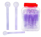 6" Heavy Purple Color Oil Burner 60Pcs Set on Jar